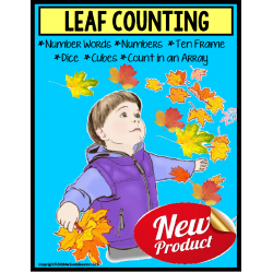 AUTUMN LEAVES – Count Up To 20 with Data and IEP Goals 